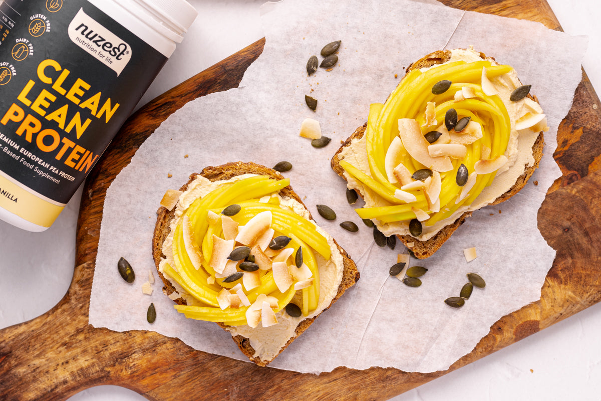 Coconut & Mango Protein Toast