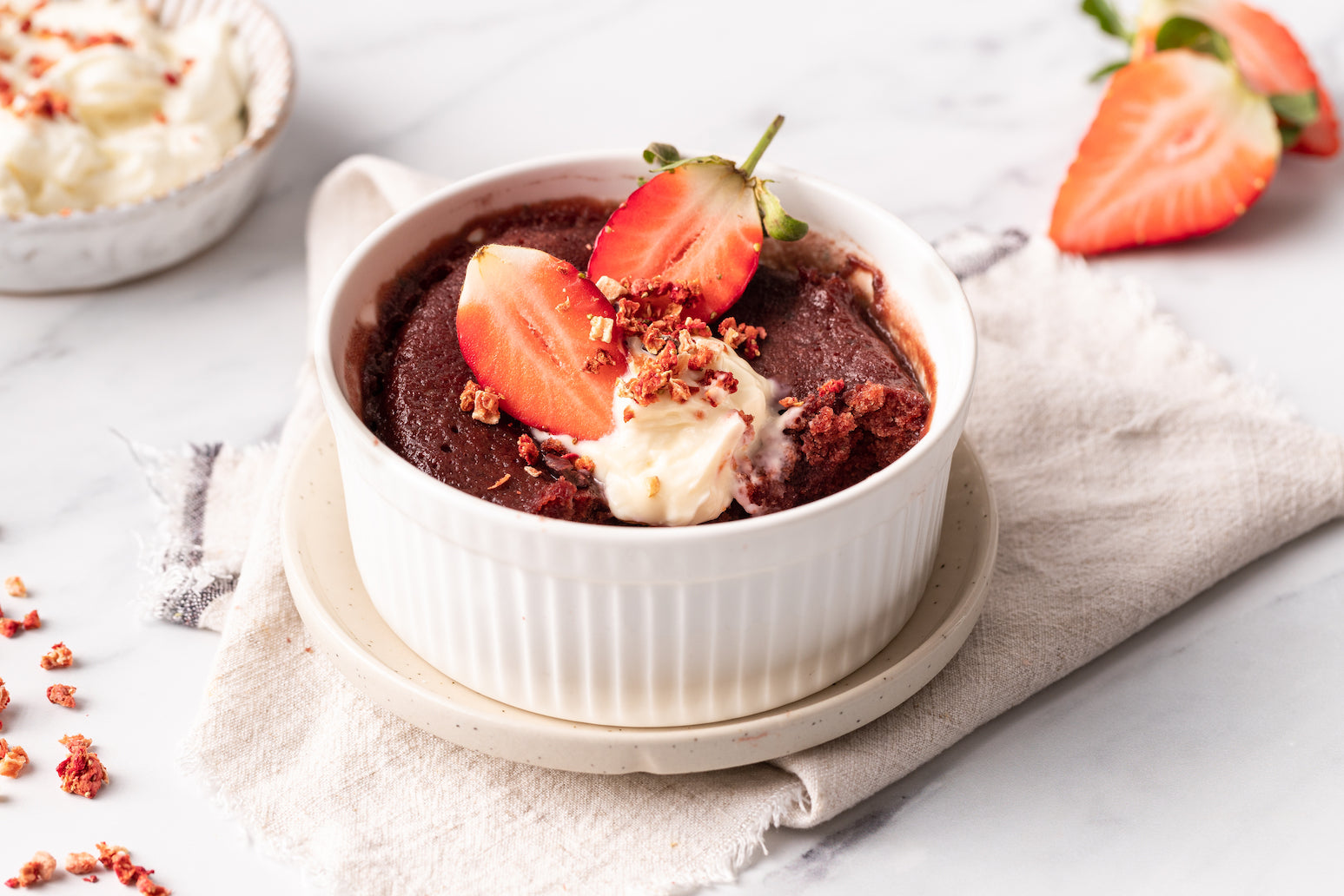 Red Velvet Mug Cake